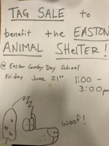 Tag Sale to benefit the Easton Animal Shelter